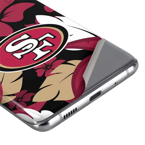 NFL San Francisco 49ers Tropical Print Galaxy S20 Ultra 5G Skin